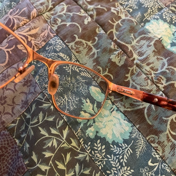 Catherine Deneuve Eyeglass Frames Women's Copper/Tortoise Shell - Picture 4 of 5